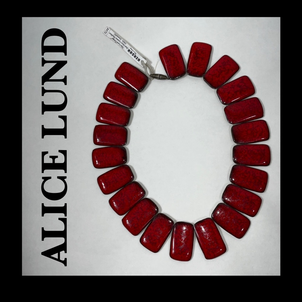 ALICE LUND DENMARK CERAMIC NECKLACE